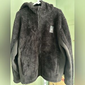 Spyder Womans Black Fleece Jacket